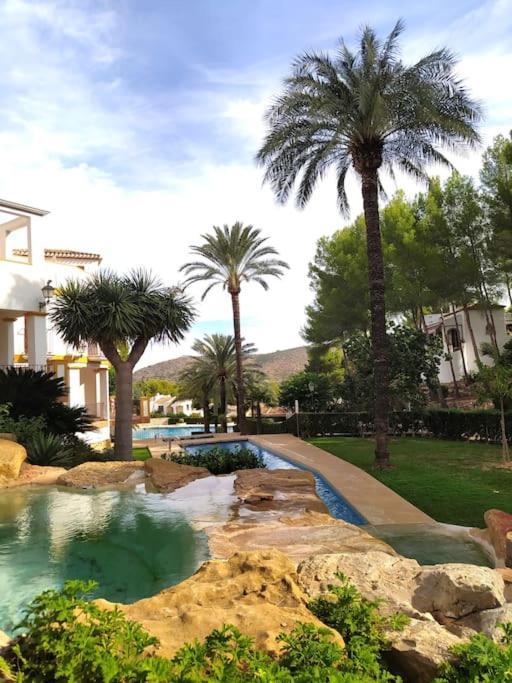 La Casa De Las Palmeras Muntanya la Sella Buitenkant foto