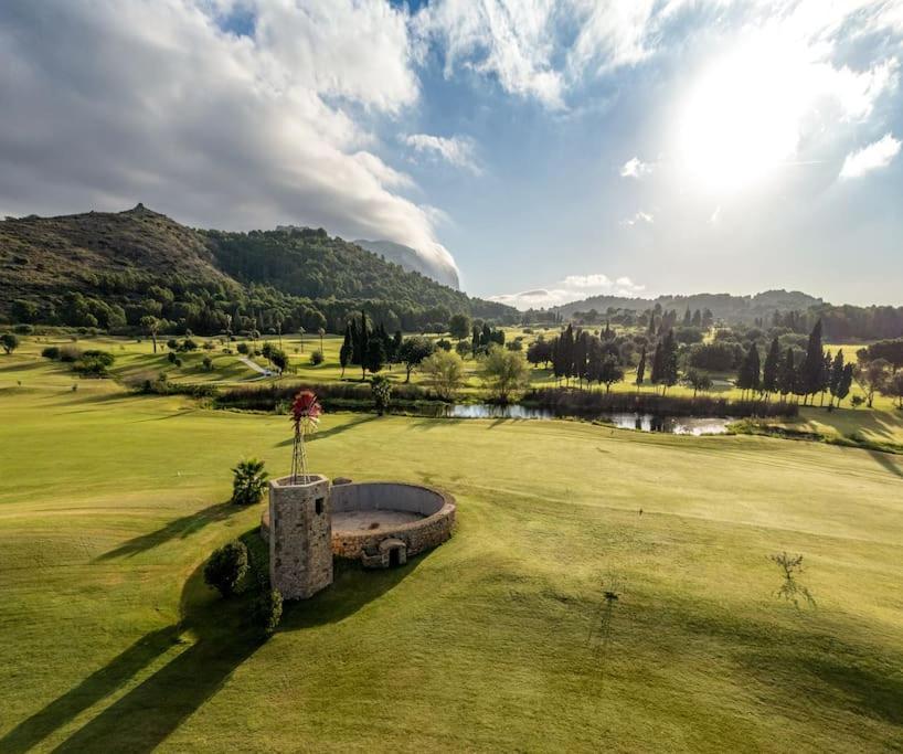 La Casa De Las Palmeras Muntanya la Sella Buitenkant foto