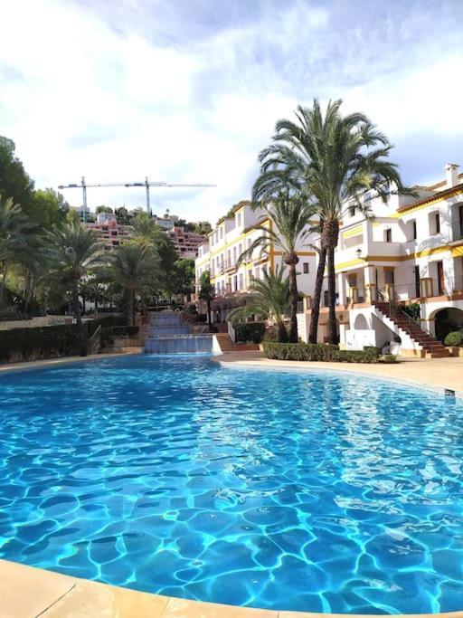 La Casa De Las Palmeras Muntanya la Sella Buitenkant foto